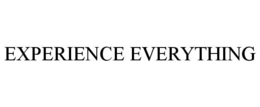 EXPERIENCE EVERYTHING trademark