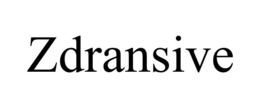 ZDRANSIVE trademark