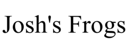 JOSH'S FROGS trademark