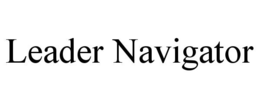 LEADER NAVIGATOR trademark