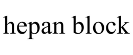 HEPAN BLOCK trademark
