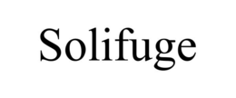 SOLIFUGE trademark