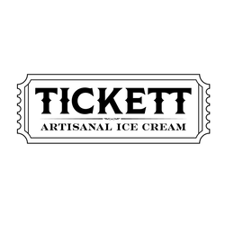 TICKETT ARTISANAL ICE CREAM trademark
