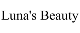 LUNA'S BEAUTY trademark