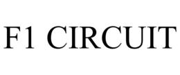 F1 CIRCUIT trademark