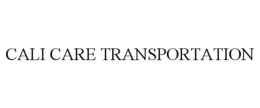 CALI CARE TRANSPORTATION trademark