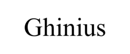 GHINIUS trademark