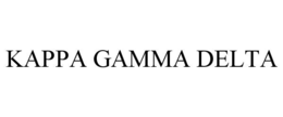 KAPPA GAMMA DELTA trademark
