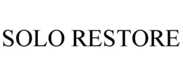 SOLO RESTORE trademark