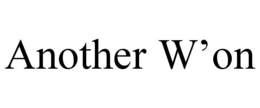 ANOTHER W’ON trademark