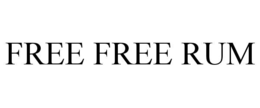 FREE FREE RUM trademark