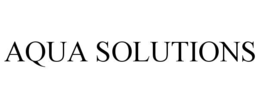 AQUA SOLUTIONS trademark