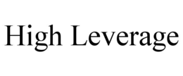 HIGH LEVERAGE trademark
