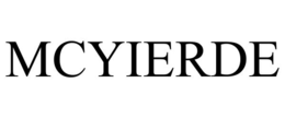 MCYIERDE trademark