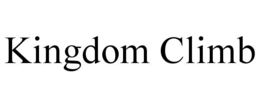 KINGDOM CLIMB trademark