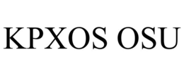 KPXOS OSU trademark
