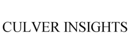 CULVER INSIGHTS trademark
