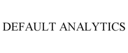 DEFAULT ANALYTICS trademark