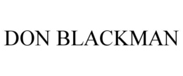 DON BLACKMAN trademark