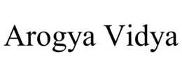 AROGYA VIDYA trademark