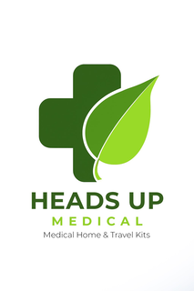 HEADS UP MEDICAL MEDICAL HOME & TRAVEL KITS trademark