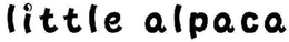 LITTLE ALPACA trademark