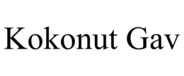 KOKONUT GAV trademark