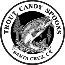 TROUT CANDY SPOONS SANTA CRUZ, CA trademark