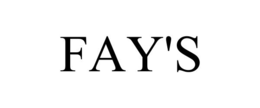 FAY'S trademark