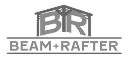 B R BEAM + RAFTER. trademark