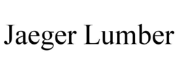 JAEGER LUMBER trademark