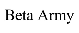 BETA ARMY trademark