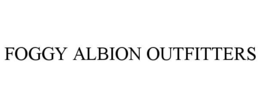 FOGGY ALBION OUTFITTERS trademark