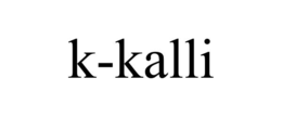 K-KALLI trademark