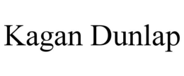 KAGAN DUNLAP trademark