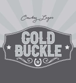 GOLD BUCKLE COWBOY LAGER trademark