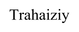 TRAHAIZIY trademark
