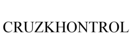 CRUZKHONTROL trademark