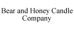 BEAR AND HONEY CANDLE COMPANY trademark