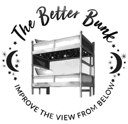 THE BETTER BUNK IMPROVE THE VIEW FROM BELOW trademark
