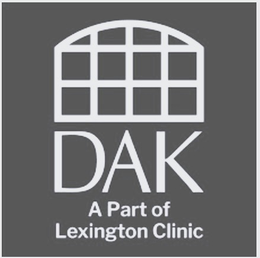 DAK A PART OF LEXINGTON CLINIC trademark