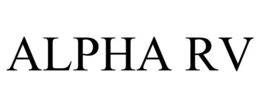 ALPHA RV trademark
