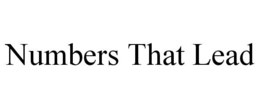 NUMBERS THAT LEAD trademark