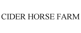 CIDER HORSE FARM trademark