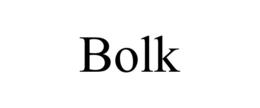 BOLK trademark
