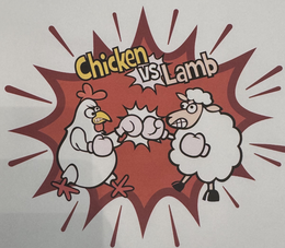 CHICKEN VS LAMB trademark