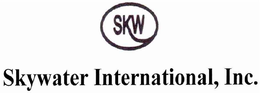 SKW SKYWATER INTERNATIONAL, INC. trademark