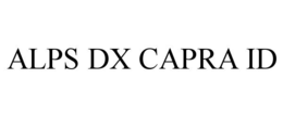 ALPS DX CAPRA ID trademark