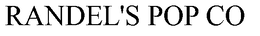 RANDEL'S POP CO trademark
