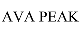 AVA PEAK trademark